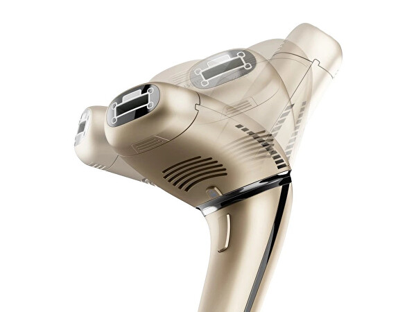 Pulzní laserový epilátor Silk’ n 7 s flexibilní hlavou Champagne (600.000 impulzů)