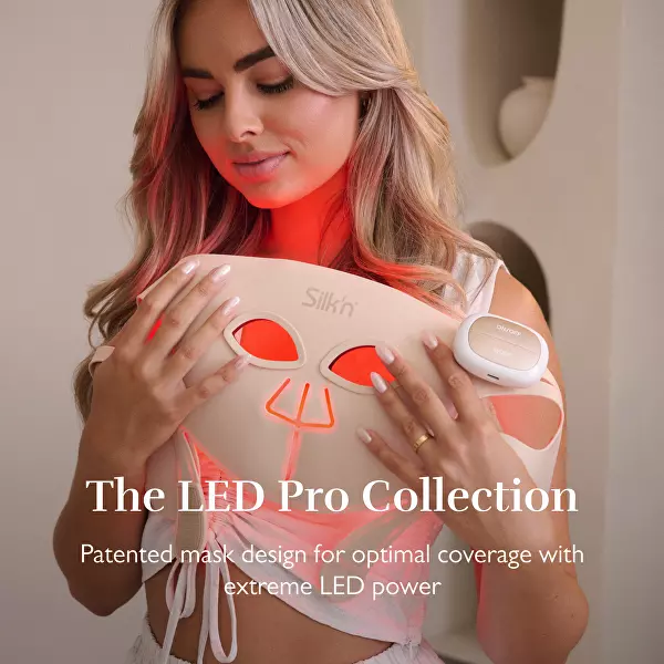 Profesionální obličejová maska LED