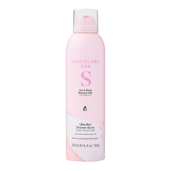 Sprchová pěna Lilie a růže Shower Burst 200 ml