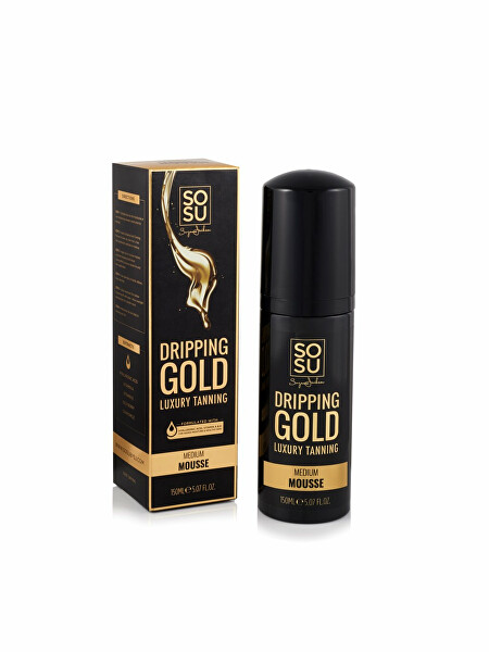 Spumă autobronzantă Medium Dripping Gold Luxury (Mousse) 150 ml