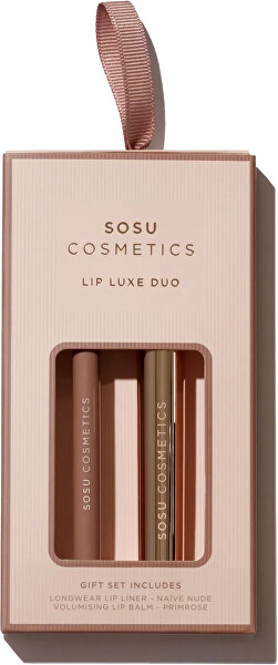 Set regalo di cosmesi decorativa Lip Luxe Duo Pink