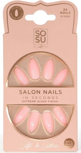 Unghii artificiale Soft & Subtle (Salon Nails) 24 buc