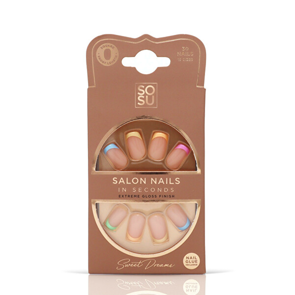 Unghii artificiale Sweet Dreams (Salon Nails) 30 buc