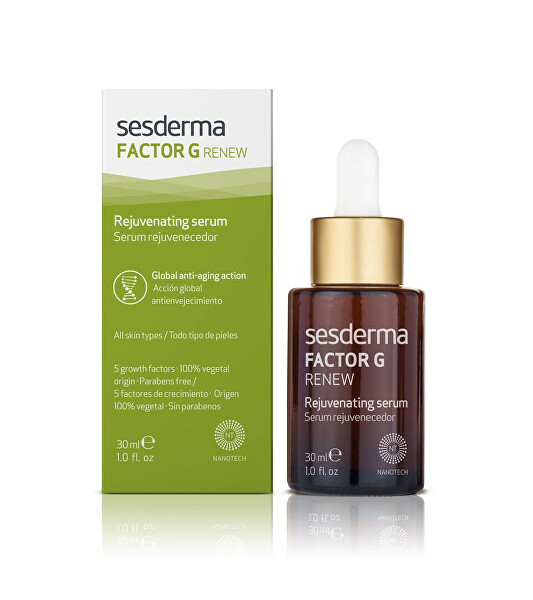 Ser de față cu factor de creștere pentru întinerirea pielii Faktor G Renew (Lipid Bubbles Serum) 30 ml