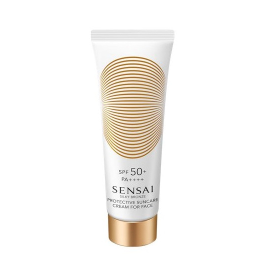 Ochranný krém na tvár SPF 50+ Silky Bronze (Protective Suncare Cream For Face) 50 ml