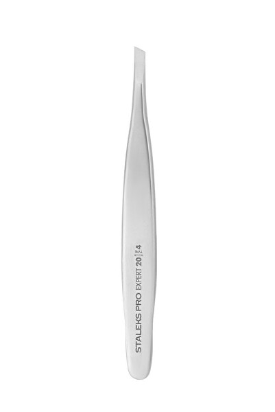 Pinzeta na obočie s úzkym skoseným hrotom Expert 20 Type 4 (Eyebrow Tweezers)