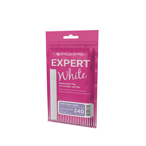 Ersatzschleifpapier Expert 20 Rauheit 240 (White Disposable PapmAm Files) 30 Stk