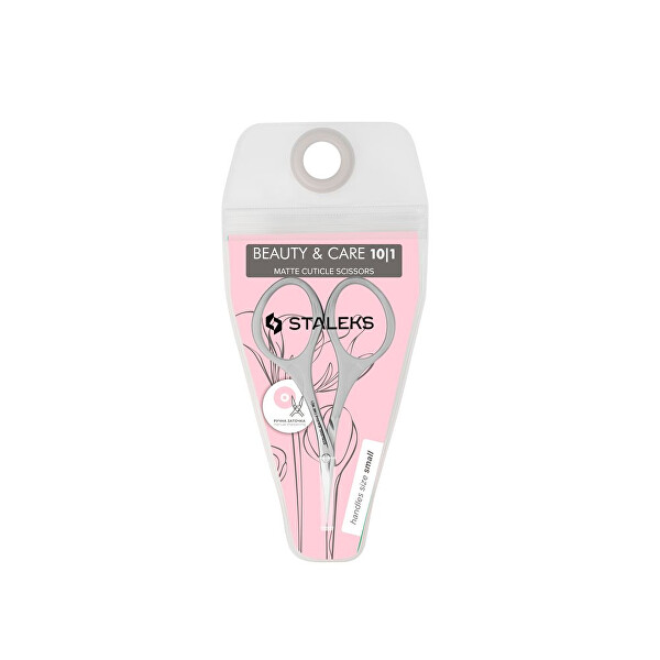 Foarfeca pentru cuticule Beauty & Care 10 Type 1 (Matte Cuticle Scissors)