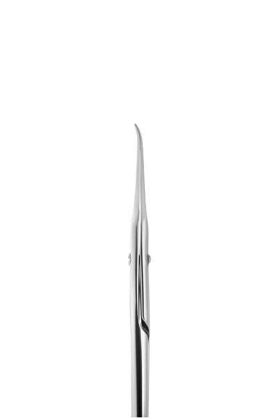 Nůžky na nehtovou kůžičku se zahnutou špičkou Exclusive 21 Type 1 Magnolia (Professional Cuticle Scissors with Hook)
