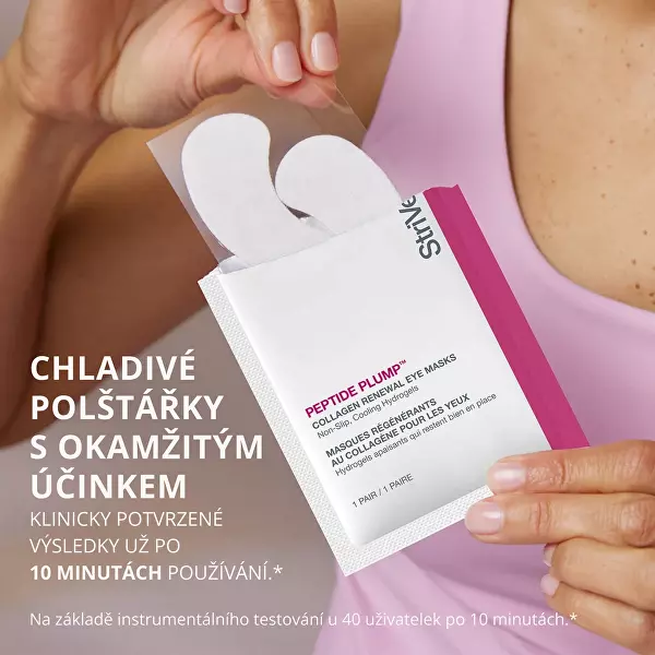 Maska pod oči Peptide Plump Collagen Renewal Eye Masks 8 párů