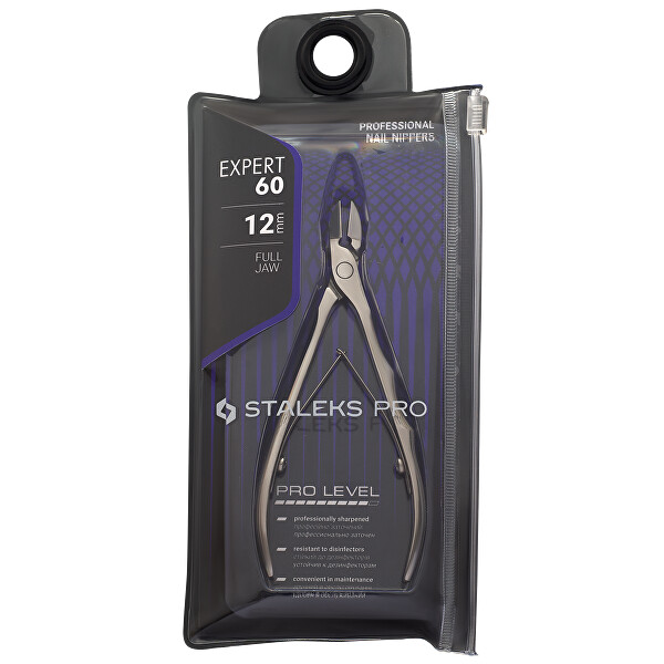 Clește profesional pentru cuticule Expert 60 12 mm (Professional Nail Nippers)