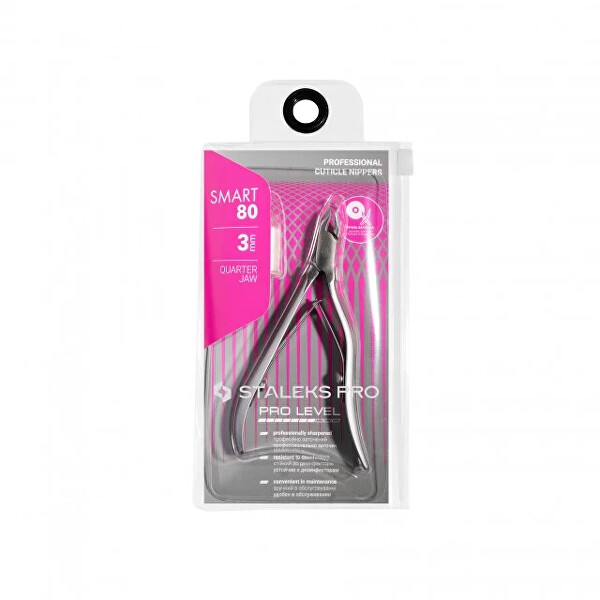 Profesionální kleště na nehtovou kůžičku SMART 80 3 mm (Professional Cuticle Nippers)