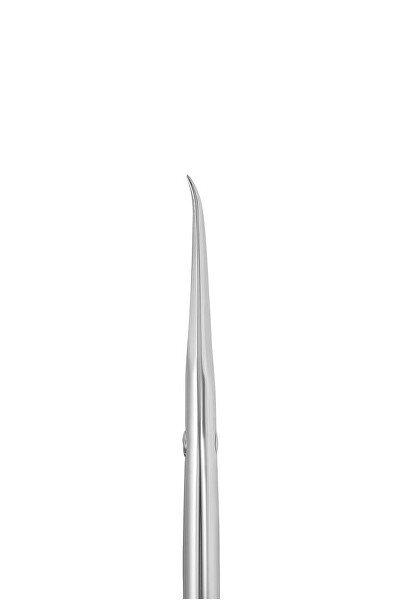 Foarfece pentru cuticule cu vârf încovoiat Exclusive 23 Type 1 Magnolia (Professional Cuticle Scissors with Hook)