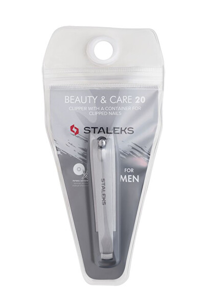 Štipky na nechty s nádobkou Beauty & Care 20 (Clipper With a Container For Clipped Nails)