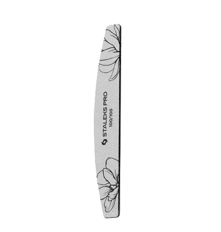 Minerální pilník na nehty Expert 40 100/100 (Crescent Mineral Nail File) 25 ks