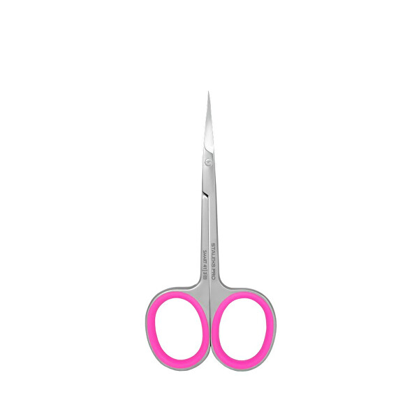 Nagelhautschere mit gebogener Spitze Smart 41 Type 3 (Professional Cuticle Scissors with Hook)