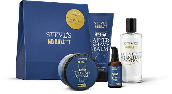 Ajándékcsomag Shaving Box Blue Velvet
