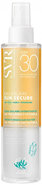 Dvoufázová ochranná péče pro obličej i tělo SPF 30 Sun Secure (Moisturising Sun Water) 200 ml