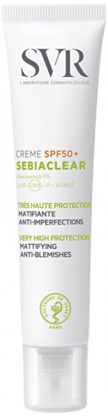 Krém 2 v 1 pro mastnou a aknózní pleť SPF 50 + Sebiaclear (Cream) 40 ml