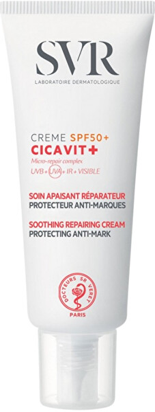 Regenerační a ochranný krém SPF 50 + Cicavit+ (Soothing Repairing Cream) 40 ml