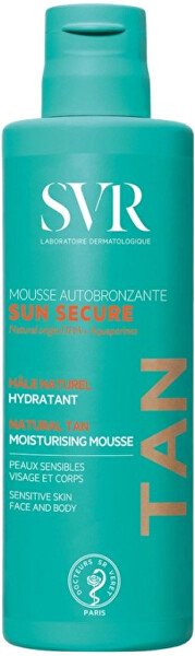 Samoopalovací pěna pro obličej i tělo Sun Secure (Natural Tan Moisturising Mousse) 150 ml