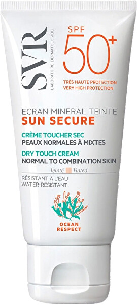 Tónující minerální opalovací krém SPF 50+ Sun Secure (Tinted Mineral Sunscreen) 60 g