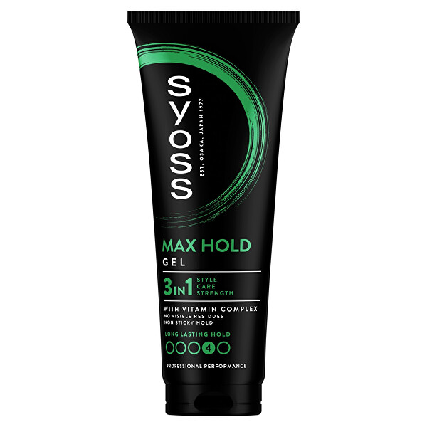 Gel na vlasy se silnou fixací Max Hold Gel 250 ml