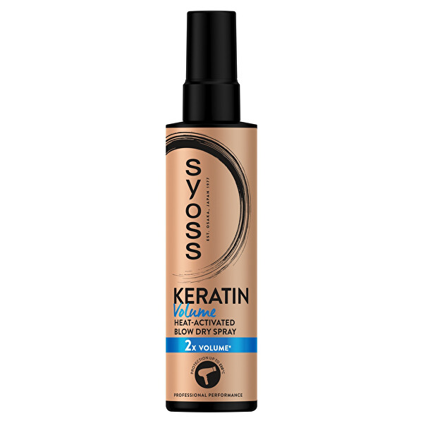 Sprej pro objem vlasů Keratin Volume Blow Dry Spray 200 ml