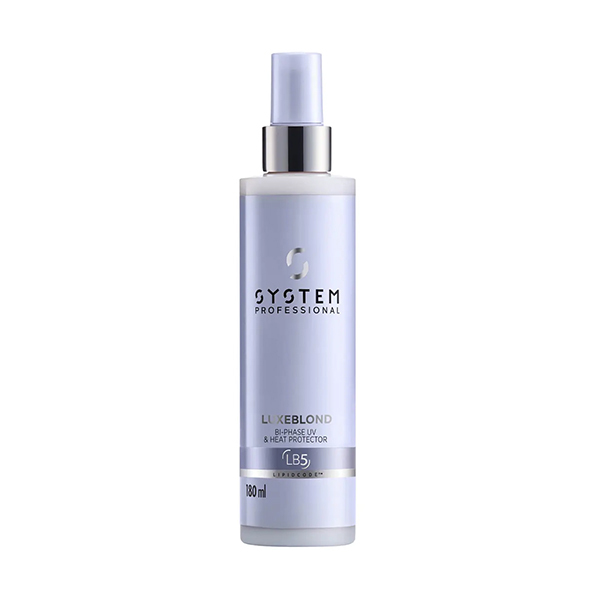 Spray protettivo senza risciacquo Luxeblond (Bi-Phase UV & Heat Protector) 180 ml