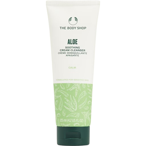 Zklidňující čisticí krém na pleť Aloe Cream Cleanser 125 ml