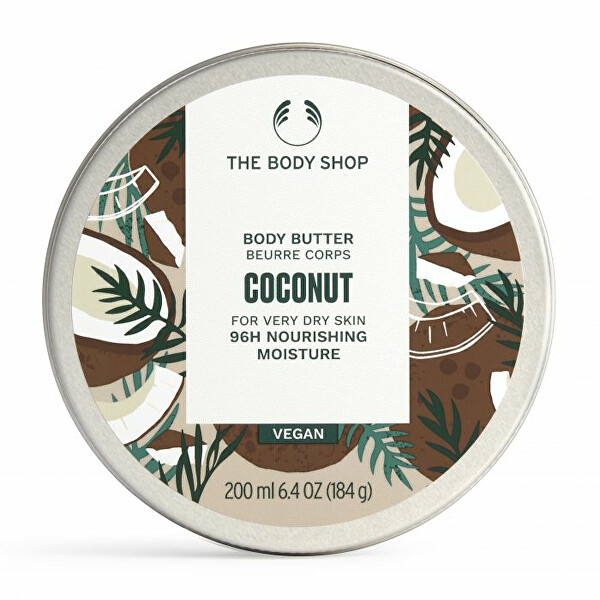 Testvaj nagyon száraz bőrre Coconut (Body Butter) 200 ml