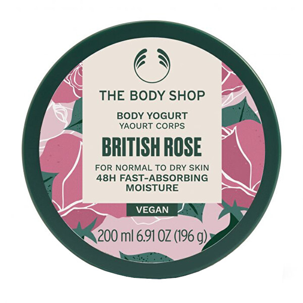 Yogurt per il corpo British Rose (Body Yogurt) 200 ml