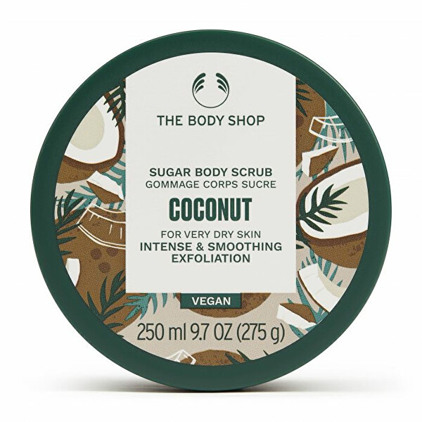 Körperpeeling für sehr trockene Haut Coconut (Body Scrub) 250 ml