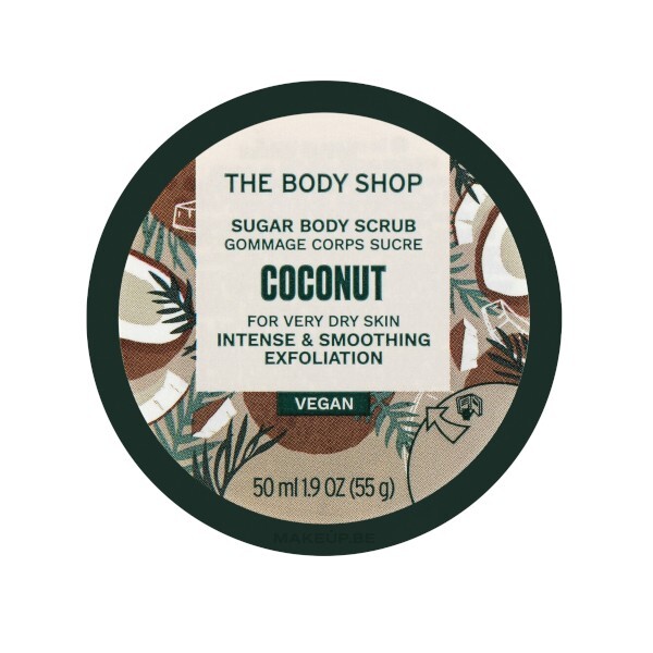 Peeling corpo per pelle molto secca Coconut (Body Scrub) 50 ml
