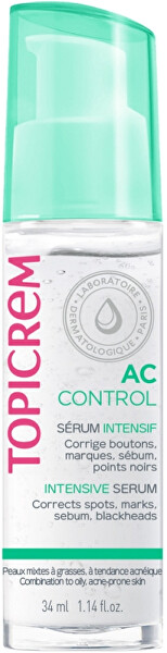 Intenzivní noční sérum pro smíšenou až mastnou pleť AC Control (Intensive Serum) 34 ml