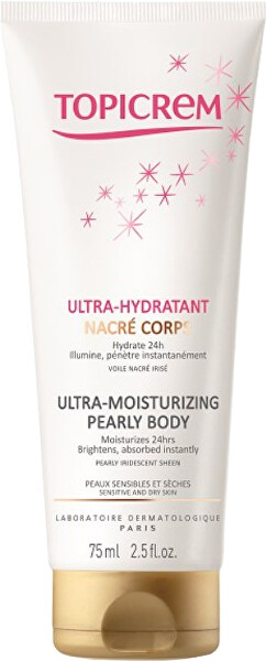 Perleťový ultra hydratační tělový krém Ultra Hydratant (Ultra Moisturizing Pearly Body) 75 ml