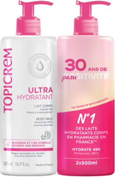 Sada hydratačních tělových mlék Ultra Hydratant 2 x 500 ml