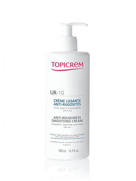 Hautcreme für raue und trockene Haut UR10 (Anti Roughness Smoothing Cream) 500 ml