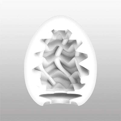 Masturbator bărbătesc ou Egg Wavy 2