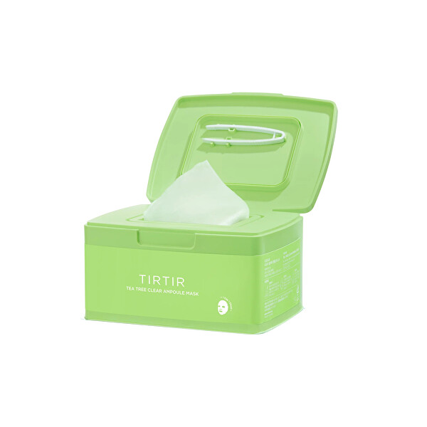 Plátínková maska Tea Tree Clear Ampoule Mask 30 ks