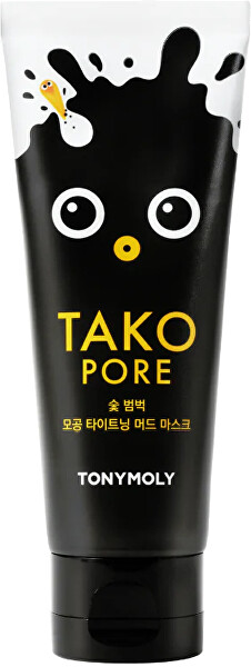 Tisztító arcmaszk Tako Pore (Tightening Charcoal Mud Mask) 100 g