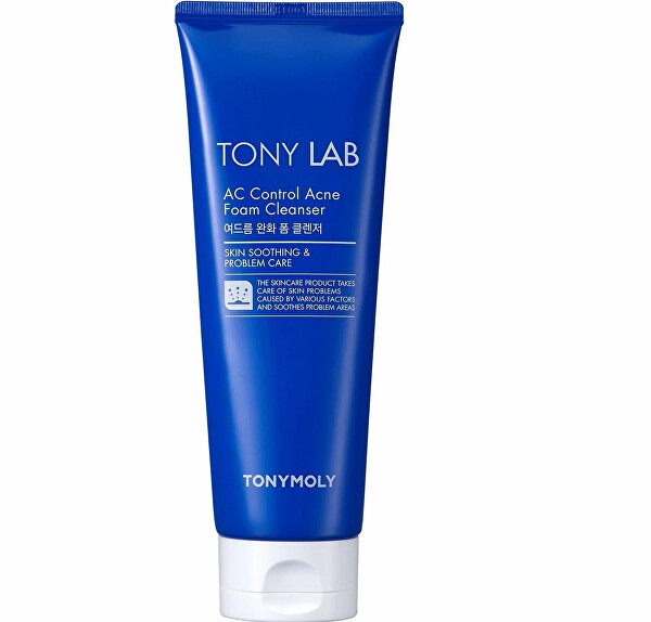 Gyengéd tisztító hab problémás bőrre Tony Lab (AC Control Acne Foam Cleanser) 150 ml