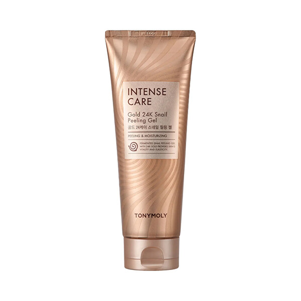 Hámlasztó bőrgél Intense Care Gold 24K Snail (Peeling Gel) 150 ml