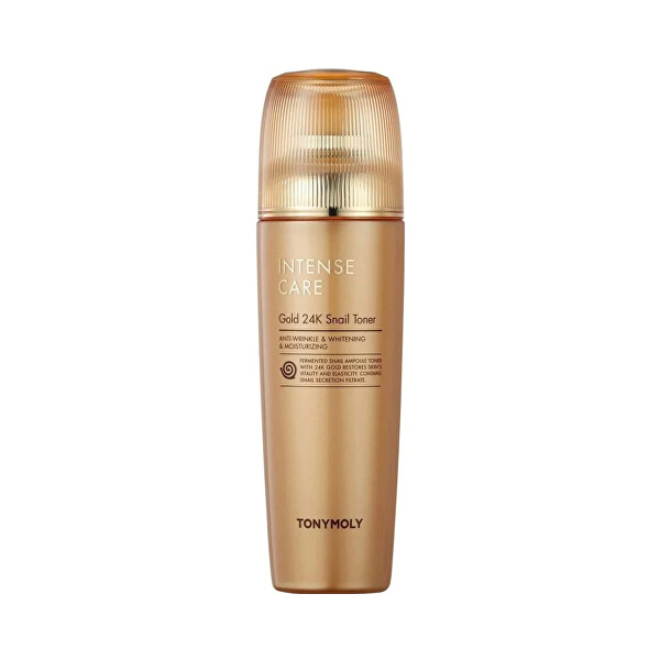 Tonico viso con effetto anti-age Intense Care Gold 24K Snail (Toner) 140 ml