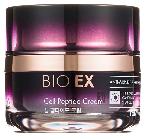 Ránctalanító és élénkítő krém Bio Ex (Cell Peptide Cream) 60 ml