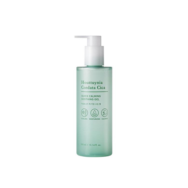 Nyugtató gél Houttuynia Cordata Cica (Quick Calming Soothing Gel) 300 ml