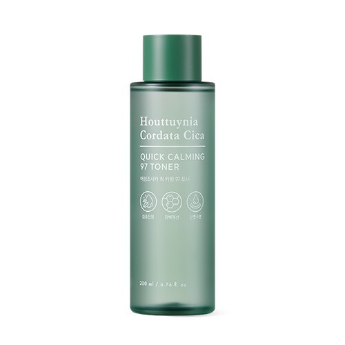 Nyugtató bőrtonik Houttuynia Cordata Cica (Quick Calming 97 Toner) 200 ml