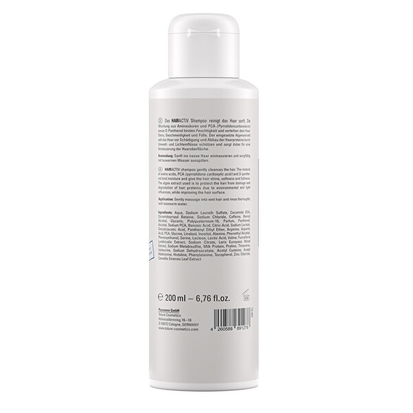 Posilňujúci šampón pre hustejšie vlasy Hairactiv (Activating Hair Shampoo) 200 ml