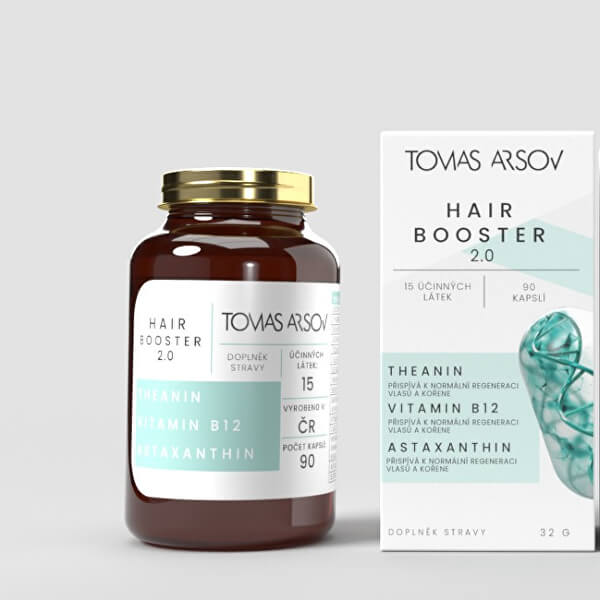 Doplněk stravy pro podporu růstu vlasů Hairbooster 2.0 90 ks