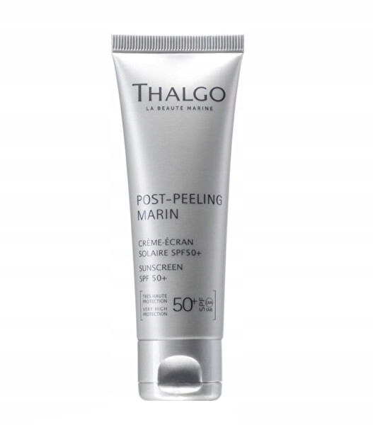 Cremă de protecție după aplicarea peelingului SPF 50+ (Post-Peeling Sunscreen) 50 ml